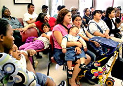 What evil lurks in the midst of a crowded waiting room?