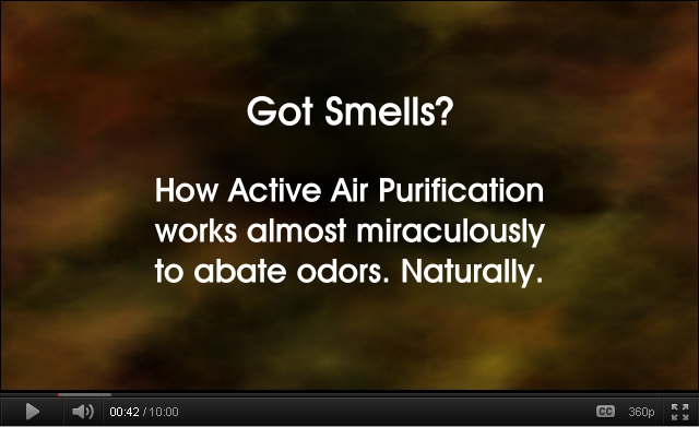 Got Smells?  Click on image to watch video of this technology in action.