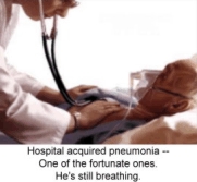 Hospital acquired pneumonia